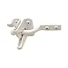Tools & Hardware : National #N262-105 White Auto Gate Latch