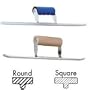 Bon Tools 11-732 20" x 5/8" Square Grapevine Sledrunner w/ Wood Handle