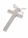 Baby : Silver Plated Cross with Free Engraving