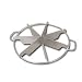 Winco SCU-6 6 Slices Pie Cutter, 10-Inch