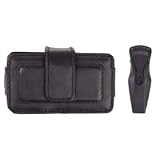 Wireless Solutions 323957 (343272)  Universal Horizontal Leather Pouch - Black