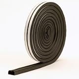 Tools & Hardware : M-D Building Products 1025 All-Climate Auto and Marine Weatherstrip -inchD-inch Strip, 17 Feet, Black