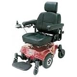 Drive Image Mid-Wheel Drive Powered Wheelchair, Blue