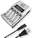LCD AA / AAA Battery Charger for Toshiba camera