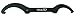 Unit Motorcycle MX Shock Spanner Wrench Tool Wide P3440