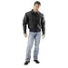 Black Cruising Leather Jacket (42)