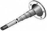 84-89 JEEP CHEROKEE AXLE SUV, LH, Dana 35 Rear Axle, Incl. Bearings, Seal & Retaining Ring, w/o ABS (1984 84 1985 85 1986 86 1987 87 1988 88 1989 89) J507120 83502883