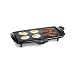 Rival GR210 Black Removable Plate Griddle w/ Dupont Teflon Nonstick Coating