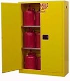 A145 - SECURALL Flammable / Hazardous Liquid & Material Storage Cabinets, 45 gal Capacity: Safety Storage Cabinets