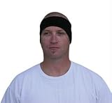 Cold Weather Headwear Earband, Microfleece, Black