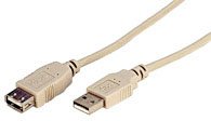 Kabel USB AM>AF Verlängerung 3,0m