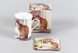 Kaffeebecher Cat at Window