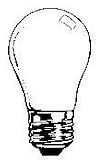 Appliance Light Bulb - 40 Watt Frost