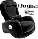 Interactive Health iJoy 170 Therapeutic Robotic Massage Chair, Black