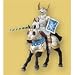 Blue Armored Horse