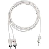 Stanley Audio Cable - 1 x Mini-phone Male - 2 x RCA - 6ft