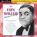 Review Fats Waller  / Fats Waller Doesn't Sing: 23 Swing Classics/Robert Parker Digital Years in Stereo