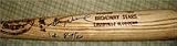 Broadway Stars autographed Baseball Bat by actors John Ritter, Henry Winkler, Adrian Zimid, Len Carriou, & Tony Roberts