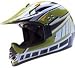 HCI DOT Youth Kids Motocross ATV Dirt Bike Helmet K60 Green Image