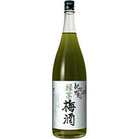 中野　紀州　緑茶梅酒１２°　1.8L