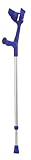 Magic Soft Anatomic Crutch Blue Ergonomic Handles