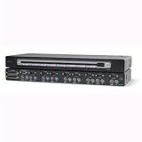 Belkin OmniView PRO3 PS/2 8-Port KVM Switch - KVM switch - 8 ports - stackable
