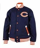 Chicago Bears NFL Lifestyle Varsity Wool Jacket from Mitchell and Ness