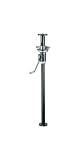 Gitzo GS5310LGS Series 4/5 Aluminum Long Geared Column for Systematic Tripods - Replaces G1529 (Grey)