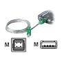 Belkin USB 2.0 Light Cable with Green LED 1.8m