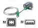 Belkin USB 2.0 Light Cable with Green LED 1.8m