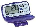Omron HJ-105 Pedometer with Calorie Counter, PURPLE