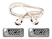 Monitor Cable, 10-ft. Length, High Integrity VGA Extension BLKF2N02810