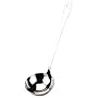 A di Alessi Knifeforkspoon Kitchen Ladle, Polished, (AJM19/50 L)