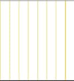 Arizona State Sun Devils - Set of 2 Yellow Striped Wallpaper Rolls