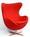 Arne Jacobsen style Egg Chair - Designer Classics