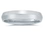 5 mm Knife Edge Comfort-Fit Men's Wedding Band in 14k White Gold