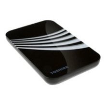 Toshiba 500 GB USB 2.0 Portable External Hard Drive HDDR500E03X (Black/White)