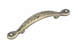 Inspirations Leaf Pull, 3 Brass