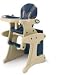 Foundations Transitions High Chair - Blue / Almond 98-HC-BA
