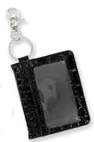ID Window Wallet Keychain Holder - Assorted Colors