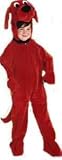 CHILD Clifford The Big Red Dog DELUXE Costume - Official Trademark Clifford Costume