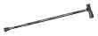 Duro-Med Aluminum Adjustable Cane with Derby Top Handle, Floral