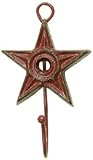 Iron Star Hook - Burgundy - 2 Inch