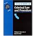 California Criminal Law and Procedure