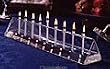 Single Menorah 12-1/2 inch long