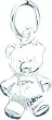 Sterling Silver Teddy Bear Charm
