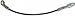 99-05 CHEVY CHEVROLET SILVERADO PICKUP TAILGATE CABLE TRUCK, RH Only (1999 99 2000 00 2001 01 2002 02 2003 03 2004 04 2005 05) C581901 15107220