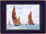 Lady Clare Traditional Continental Placemats Sailing Barges