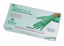 Cover image : Aloetouch PF Latex Exam Gloves - Extra Small Min.Order is 1 CS 10 box Case 1000 Each Case
