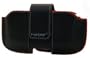 Sidekick II Leather Pouch - Black w/ Red Trim